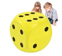 Dit grand - cubes de points doux géants | Jumbo de 15 cm jouant des cubes, gros blocs de mousse, dés d'apprentissage mathématique, décoration en polyuréthane du