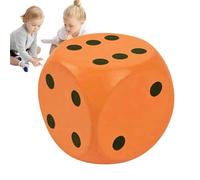 Dit grand - cubes de points doux géants | Jumbo de 15 cm jouant des cubes, gros blocs de mousse, dés d'apprentissage mathématique, décoration en polyuréthane du