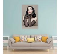 Dita Von Teese ThinksCanvas Poster Décoration Peinture Salon Poster Fille Chambre Peinture Art Mural Moderne Maison Garçon Décoration de Chambre Impression Peinture 50 x 75 cm