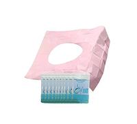 Ditanpu 10 Protege WC Jetable, Protection Toilette WC Jetable Couvre Siege Lunette WC Emballage Individuel Matériau Antibactérien, Toilettes Publiques Imperméable Recouvre La Cuvette des