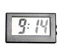 Ditanpu Réveil Numérique, Réveil De Voyage Mini Horloge Numérique LCD Portable avec Calendrier, Sens Visuel Clair Et Confortable, pour Enfant Fille Garcon Ado Adultes Noir