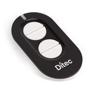Ditec ZEN 4C Télécommande radio 433,92 MHz, code fixe, 4 canaux, cryptage AES 128 bits, compatible avec les systèmes Ditec et les anciens modèles Entrematic