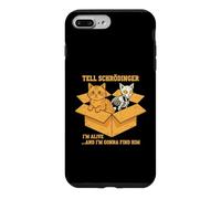 Dites à Schrödinger Que Je suis Vivant et Je Viens pour Lui Physique Coque pour iPhone 7 Plus/8 Plus