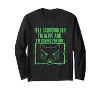 Dites à Schrödinger Que Je suis Vivant et Je Viens pour Lui Physique Manche Longue