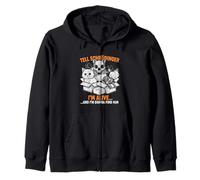 Dites à Schrödinger Que Je suis Vivant et Je Viens pour Lui Physique Sweat à Capuche