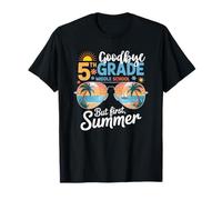 Dites adieu à la remise des diplômes de 5e année à Hello Summer & Middle School T-Shirt