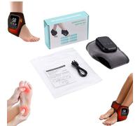 Dites adieu aux douleurs aux pieds et à la neuropathie,masseur pieds avec chaleur et vibrations ajustables pour fasciite plantaire,gonflements et confort quotidien (B-1PC)