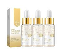 Dites adieu aux rides et réduisez l'apparence des ridules grâce à ce sérum hydratant contenant un booster de collagène en or 24k et un extrait d'escargot hydratant pour le visage, adapté à tous les ty
