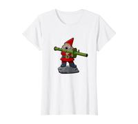 Dites Bonjour à Mon Petit ami - Bazooka T-Shirt Graphique avec Valeur, Femme, Blanc, XS