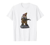 Dites Bonjour à Mon Petit ami - Militaire T-Shirt Graphique avec Valeur, Homme, Blanc, S
