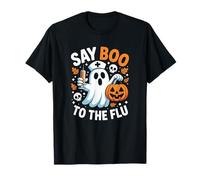 Dites Boo à The Flu Ghost Nurse Design T-Shirt