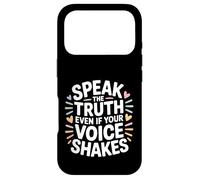Dites la vérité même si Votre Voix tremble Coque pour iPhone 17 Pro