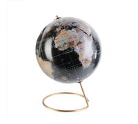 Dites-le avec des mots - Globe terrestre décoration à poser Diam. 21,50 cm - Noir
