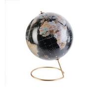 Dites-le avec des mots - Globe terrestre décoration à poser Diam. 21,50 cm - Noir - Déco Noir