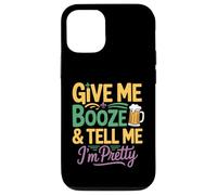 Dites-Moi Que Je suis Une Jolie Femme de Mardi Gras Qui boit de l'alcool Coque pour iPhone 12/12 Pro