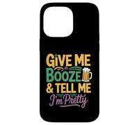 Dites-Moi Que Je suis Une Jolie Femme de Mardi Gras Qui boit de l'alcool Coque pour iPhone 14 Pro Max