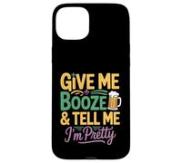 Dites-Moi Que Je suis Une Jolie Femme de Mardi Gras Qui boit de l'alcool Coque pour iPhone 15 Plus