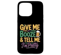 Dites-Moi Que Je suis Une Jolie Femme de Mardi Gras Qui boit de l'alcool Coque pour iPhone 15 Pro Max