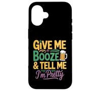 Dites-Moi Que Je suis Une Jolie Femme de Mardi Gras Qui boit de l'alcool Coque pour iPhone 16