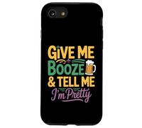Dites-Moi Que Je suis Une Jolie Femme de Mardi Gras Qui boit de l'alcool Coque pour iPhone SE (2020) / 7/8