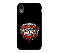 Dites-Moi Tout ce Que tu as jamais Fait Citation de Poe Coque pour iPhone XR