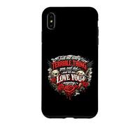 Dites-Moi Tout ce Que tu as jamais Fait Citation de Poe Coque pour iPhone XS Max