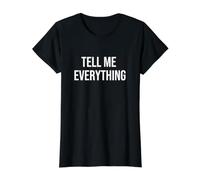 Dites-Moi Tout T-Shirt Graphique avec Valeur
