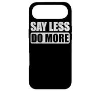 Dites Moins Do More Work Hard Stay Humble Positive Inspirant Coque pour iPhone Air