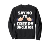 Dites Non à l'oncle Effrayant Joe Biden Hand Grab Funny Election Sweatshirt