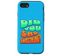 Dites quelque chose ? Audition sélective amusante Coque pour iPhone SE (2020) / 7 / 8
