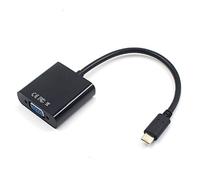 DITM® Adaptateur USB-C Type C USB 3.1 Mâle à VGA Femelle Noir