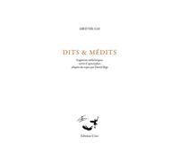 Dits et médits d'Abed Nil Gai - Daniel Biga - Unes Eds - broché - Poésie