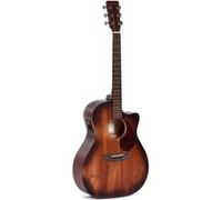 Ditson by Sigma GC-15E-AGED - Guitare électro-acoustique Grand OM Série 15 - Aged Sunburst