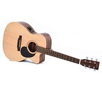 Ditson Guitare Naturelle 6 Cordes Électro-acoustique 000C-10E.