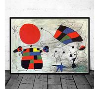 Dittelle Célèbre art Espagnol Joan Miro Toile Peinture Creative Affiches et Gravures Mur Art Photos pour Enfants Chambre Décoration 60x80 cm Sans Cadre