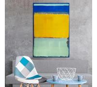 Dittelle Décoration murale, Ensemble d'affiches Mark Rothko, Estampe Rothko, Art abstrait, Impression abstraite, Art vintage, Affiche minimaliste (80x110cm/Sans cadre)