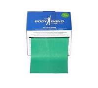 Dittmann Body-Band Vert Solide INCL. Flyer, d'exercices de Fitness Coupe à partir du Rouleau dans la Longueur souhaitée pour la Musculation, la physiothérapie et de Fitness Studios, 25 m