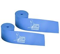 Dittmann Floss-Band Lot de 2 Bandes de Compression et de résistance pour rééducation, physiothérapie et mobilité Bleu