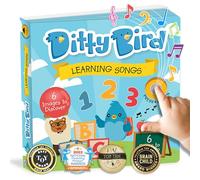 DITTY BIRD Livres musicaux: Comptines Amusantes, L'Alphabet. Interactifs, adaptés aux Tout-Petits de 1 à 3 Ans. Livres sonores Solides pour bébés.