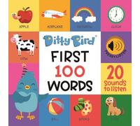 Ditty Bird : Livre musical sensoriel bébé des comptines sur 100 mots