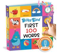 Ditty bird - livre musical sensoriel bébé des comptines sur 100 mots