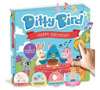 DITTY BIRD - LIVRE MUSICAL SENSORIEL BEBE : HAPPY BIRTHDAY, FETE D'ANNIVERSAIRE, SOUFFLER LES BOUGIE