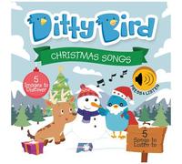 Ditty Bird : Livre musical sensoriel bébé : Joyeux Noël, Merry Christmas, chansons de Noël