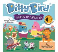 Ditty Bird : Livre musical sensoriel bébé : Les musiques du monde pour danser, rock n'roll