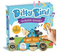 DITTY BIRD Livres musicaux: Comptines Amusantes, La Ferme d'Old MacDonald. Interactifs, adaptés aux Tout-Petits de 1 à 3 Ans. Livres sonores Solides pour bébés.