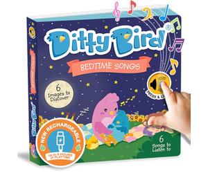 Ditty Bird : livres musicaux pour tout-petits, coucher, comptine "Brille, brille, petite étoile", interactifs 1-3 ans, chants à chanter ensemble.