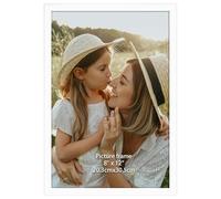 Ditwis Cadre 20x30 cm Blanc, Cadre Elégant pour Photos, Images et Souvenirs, Horizontal ou Vertical sur le Mur ou la Table