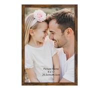 Ditwis Cadre 20x30 cm Marron Vintage, Cadre Classique pour Photos, Images et Souvenirs, Horizontal ou Vertical sur le Mur ou la Table