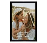Ditwis Cadre Photo 20x30 cm Noir, Cadre Classique Adapté pour Photos, Images et Souvenirs, Affichage Horizontal ou Vertical sur le Mur ou la Table