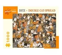 Ditz Double CatSpread 1000Piece Jigsaw Puzzle Inconnu (Auteur)
